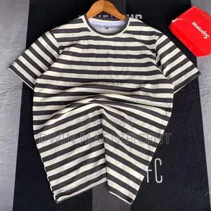 Unisex Striped Cotton T Shirts