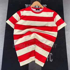 Unisex Striped Cotton T Shirts