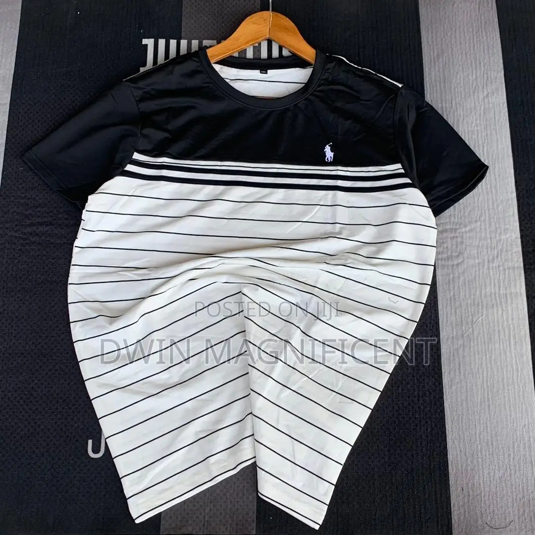 Unisex Striped Cotton T Shirts