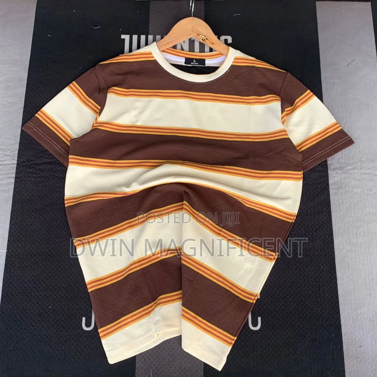 Unisex Striped Cotton T Shirts
