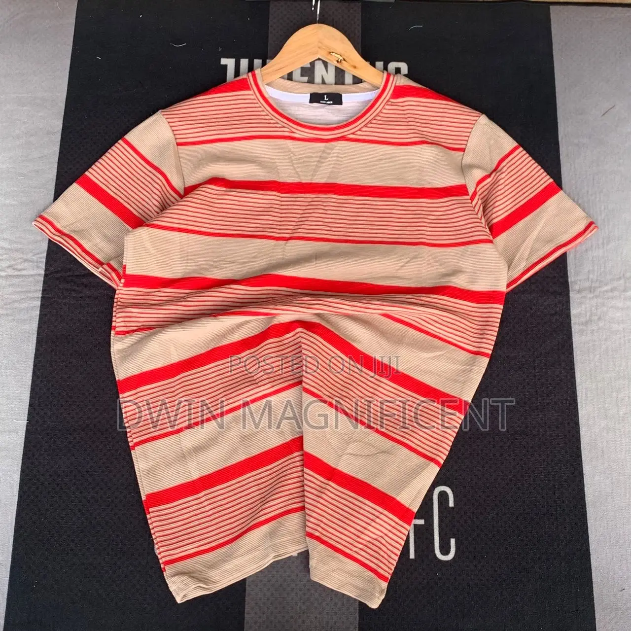 Unisex Striped Cotton T Shirts