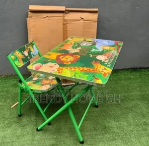 Kids Learning Table With Chair