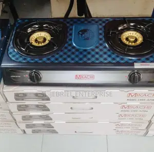 Mikachi 2 Burner Gas Cooker