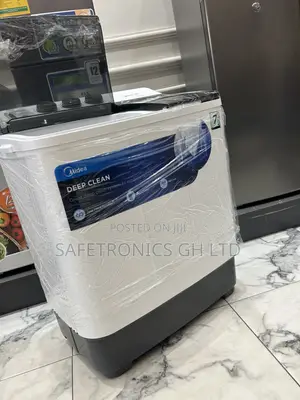 Stock Authentic White 7kg Top Loader Semiautomatic White Midea Washer