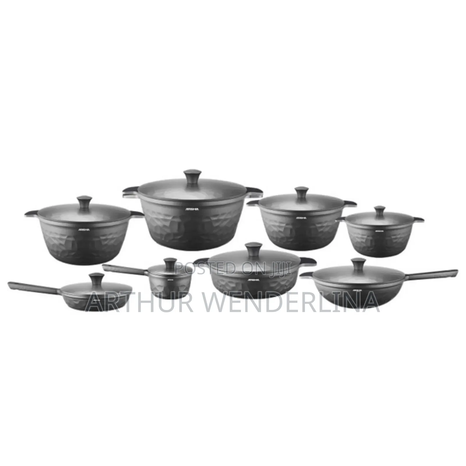 Classic Arshia 8 Set Cooking Ware (16 Pieces)