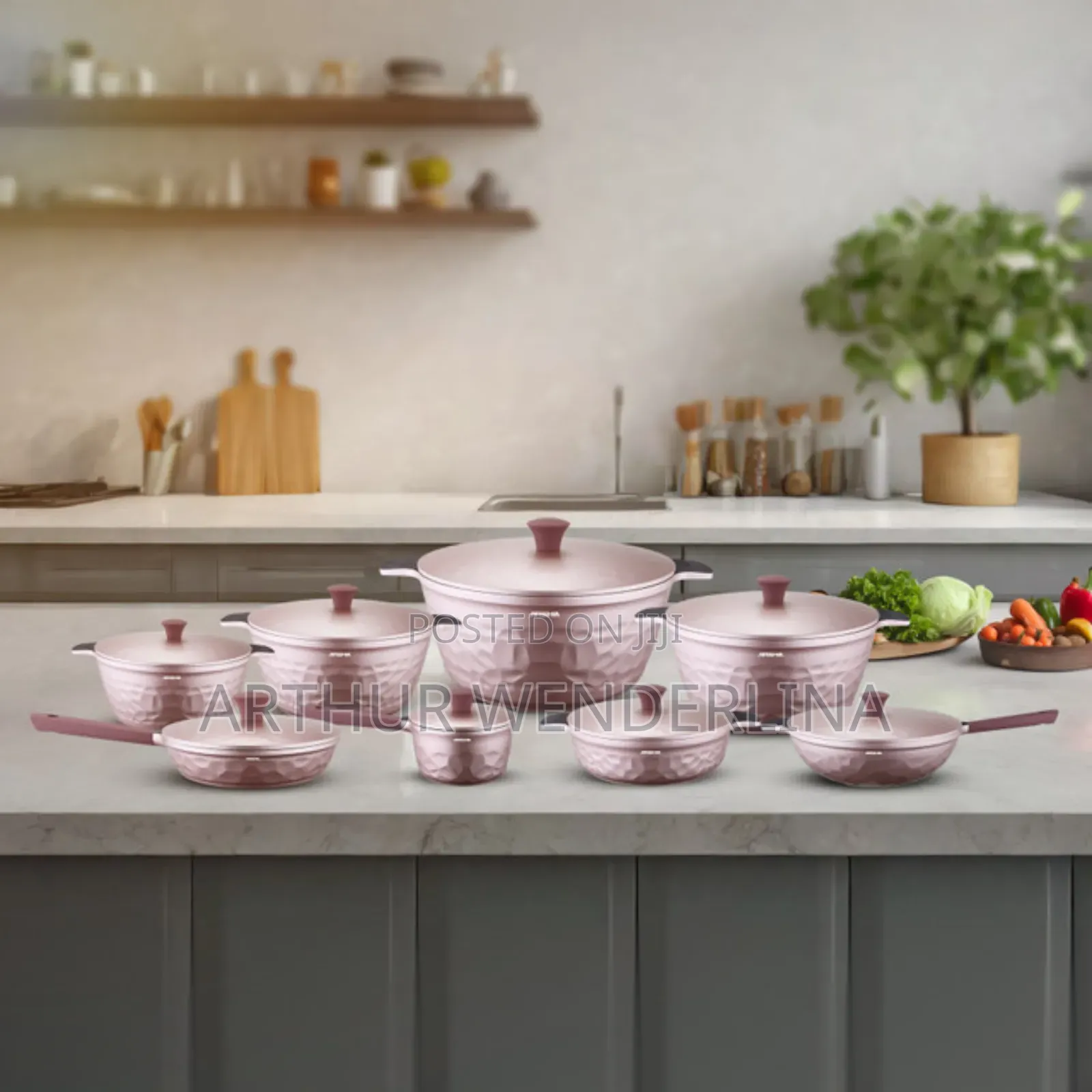 Classic Arshia 8 Set Cooking Ware (16 Pieces)