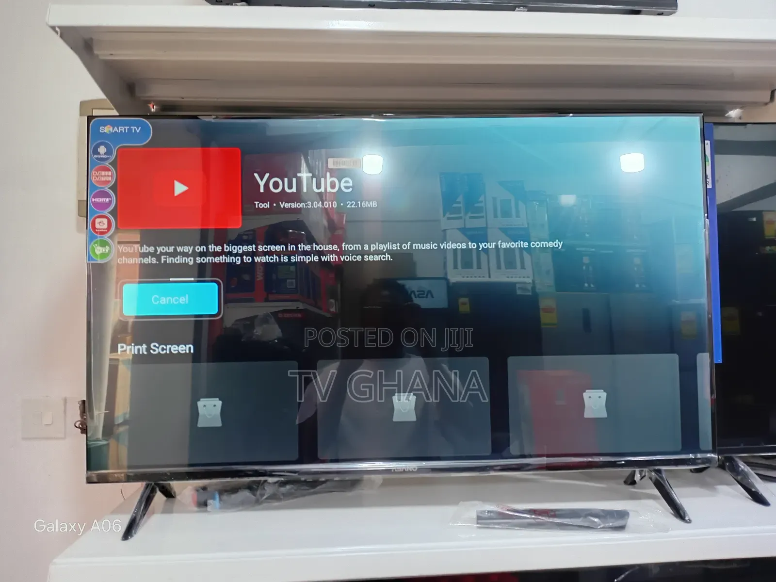 Asano 43" Smart Tv – Modern Design, Brilliant Clarity