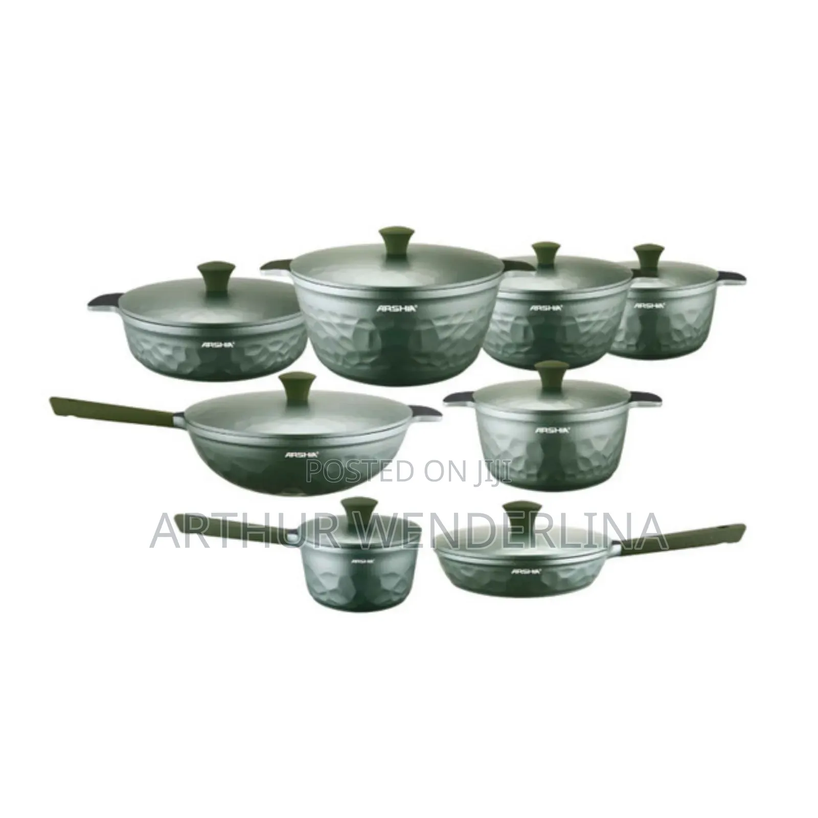 Classic Arshia 8 Set Cooking Ware (16 Pieces)