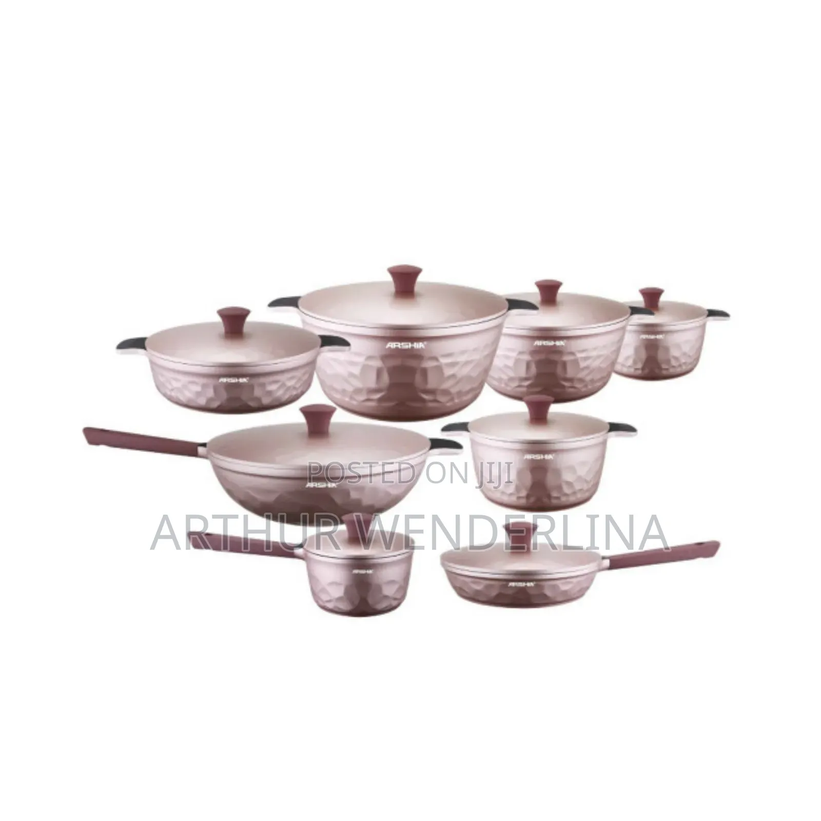 Classic Arshia 8 Set Cooking Ware (16 Pieces)