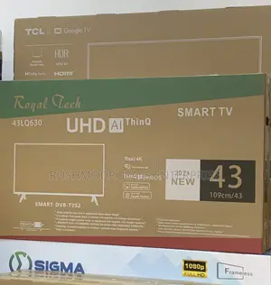 Royal Tech 43" Smart Tv: Your Gateway to Full Hd Entertainment