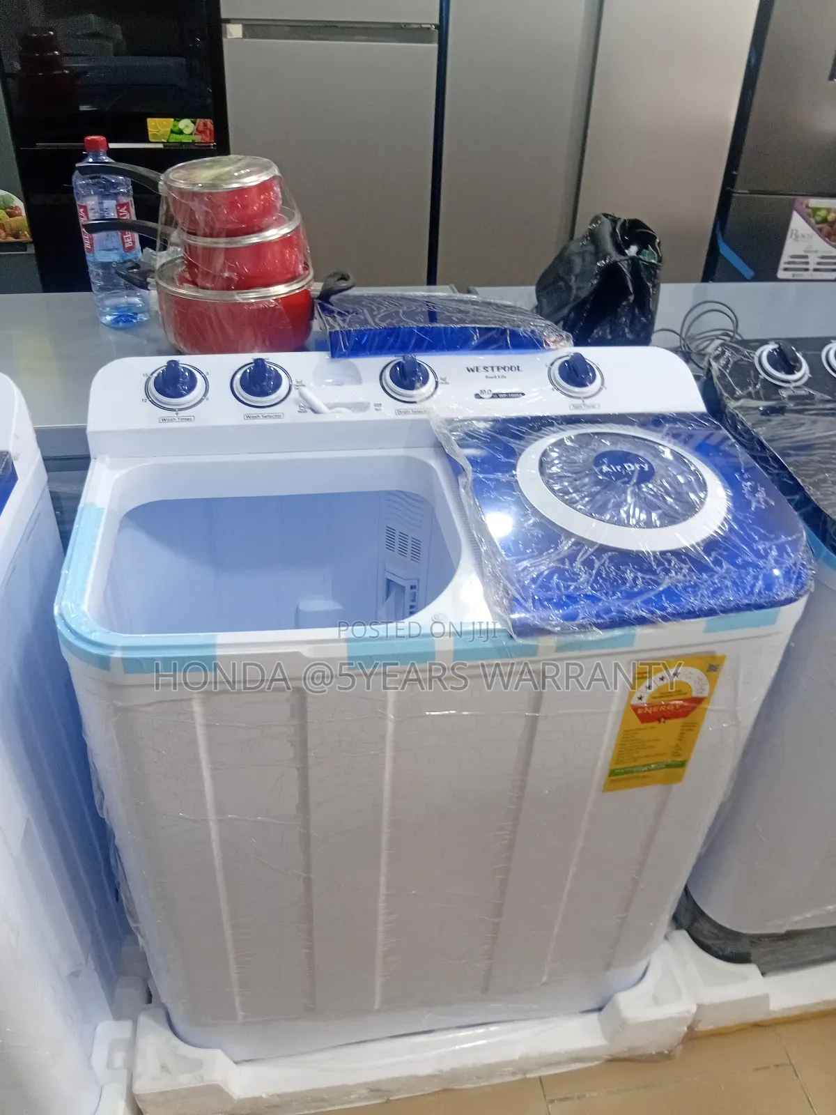 Spin Fresh Westpool 10kg Washing Machine Semi Automatic 10kg