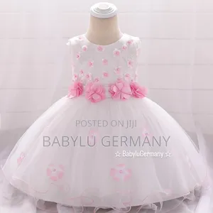 White and Pink Princess Ballgown