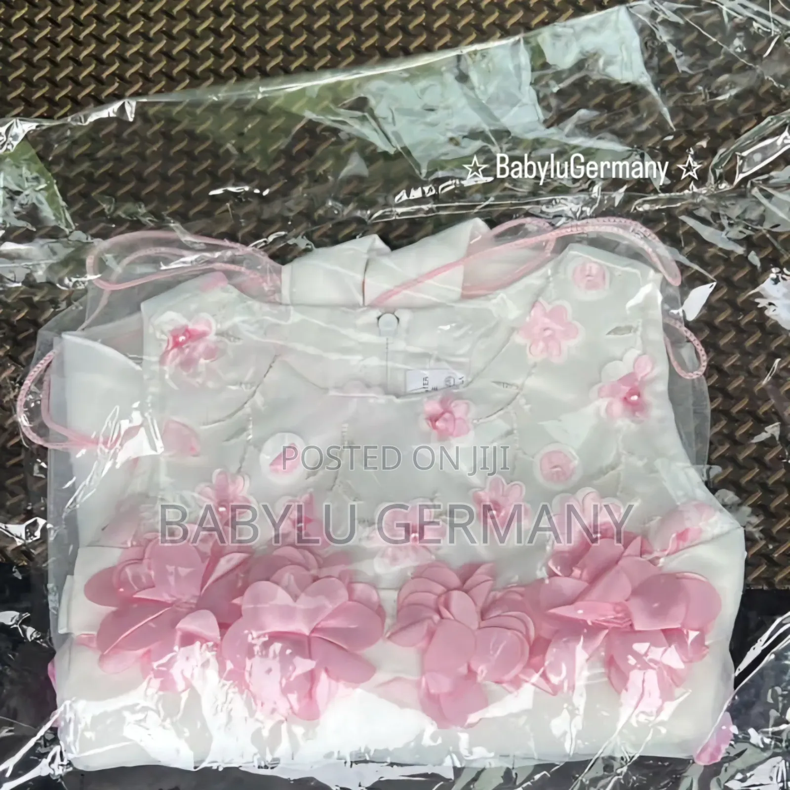 White and Pink Princess Ballgown