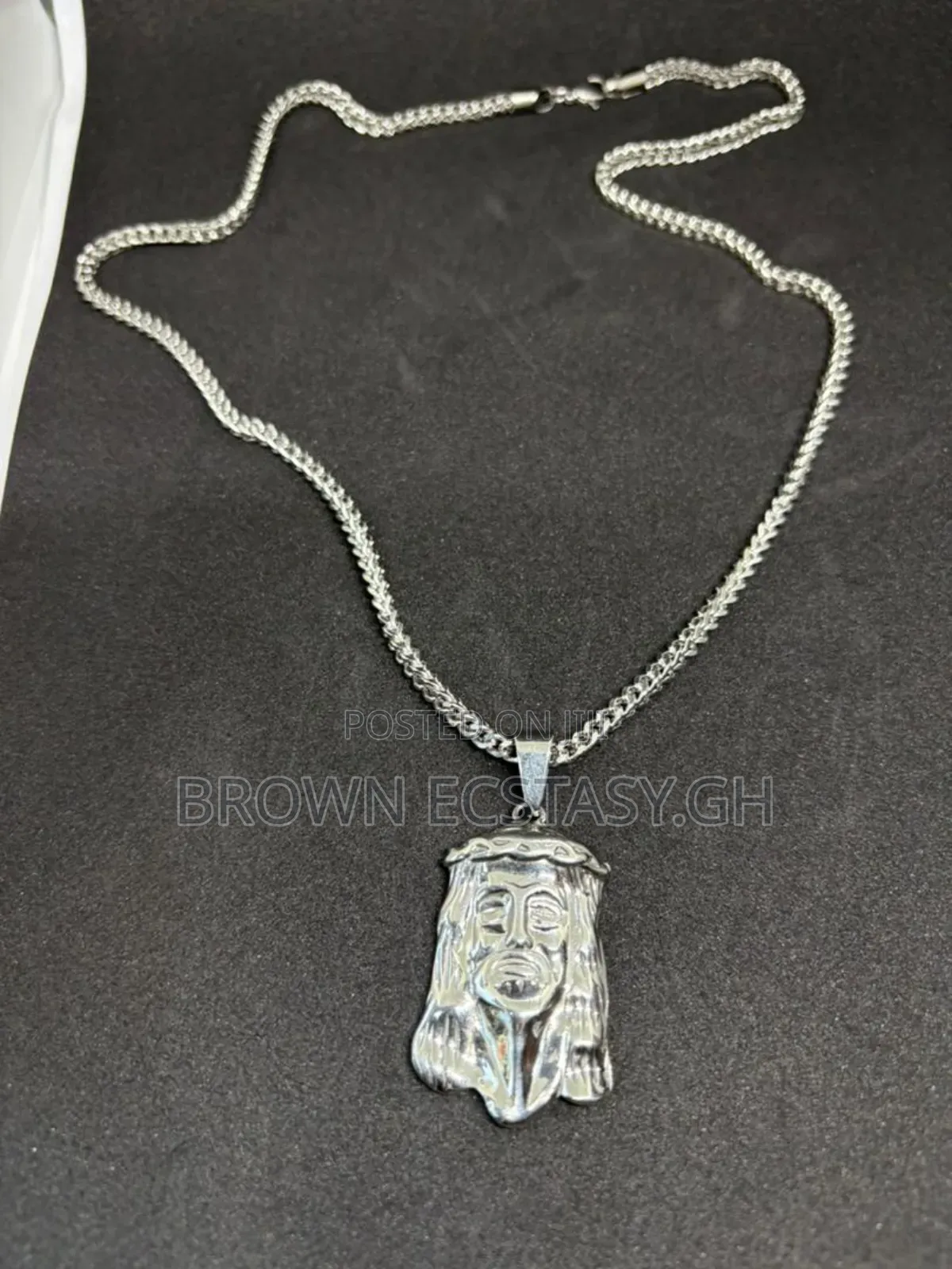 Christ the Savior Necklace ( Available in Silver or Gold)
