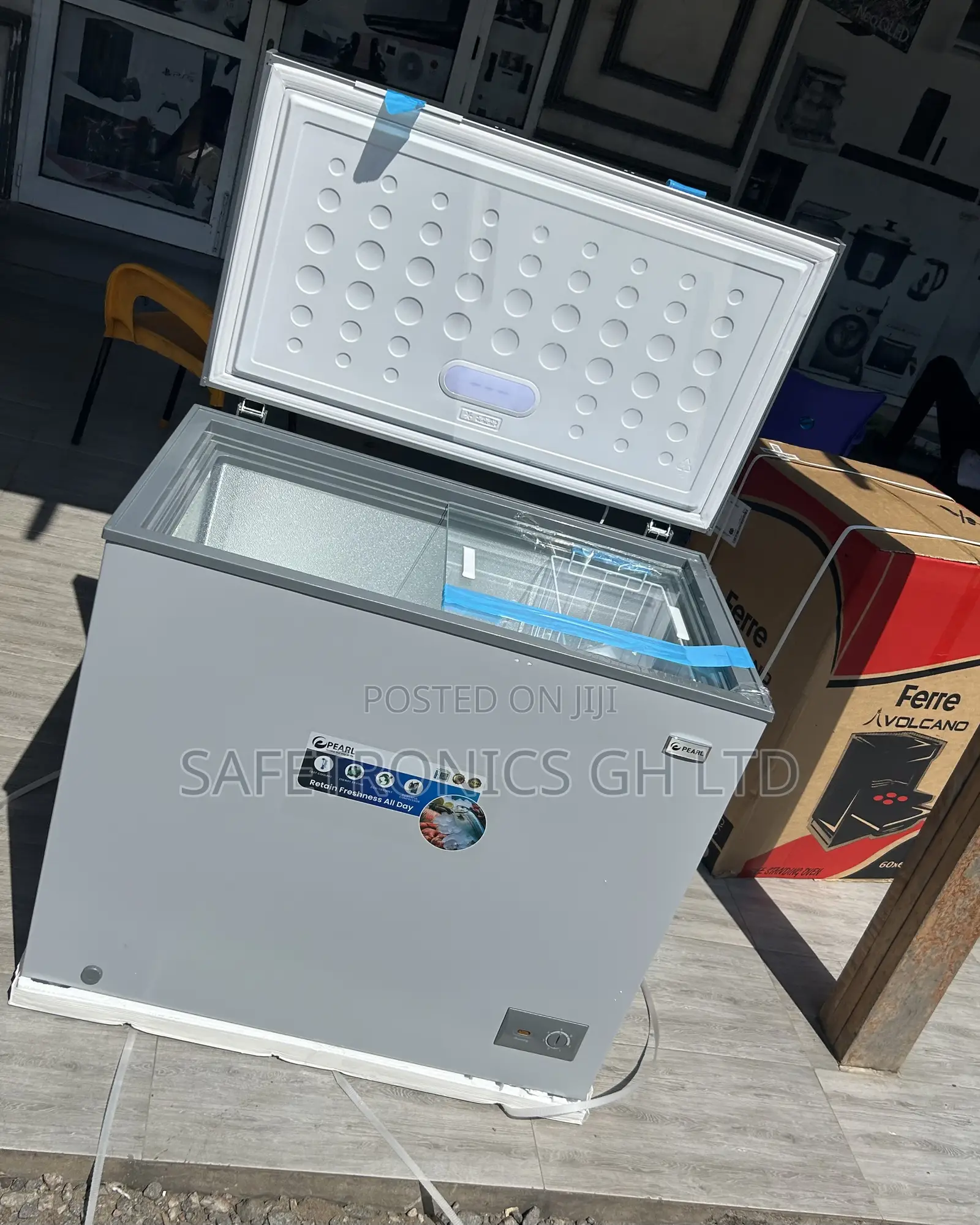Eco Friendly Grey 200l Pearl 1 Door PCF-2530 Premium Freezer