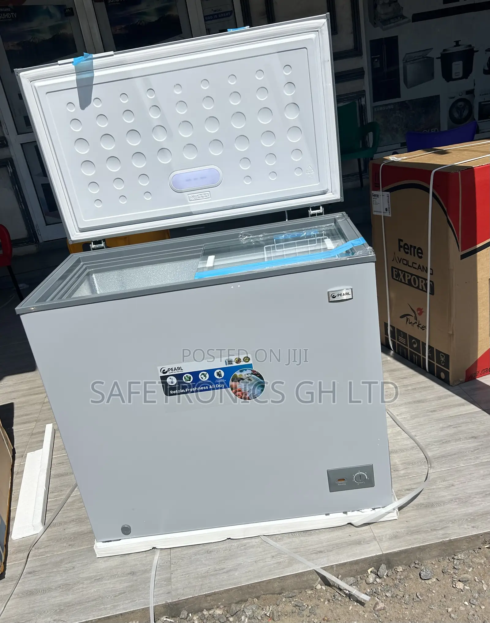 Get Exclusive Grey PCF-2530-1a 1 Door New Pearl 200 Liters Freezer
