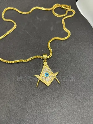 Eye of Providence Masonic Necklace