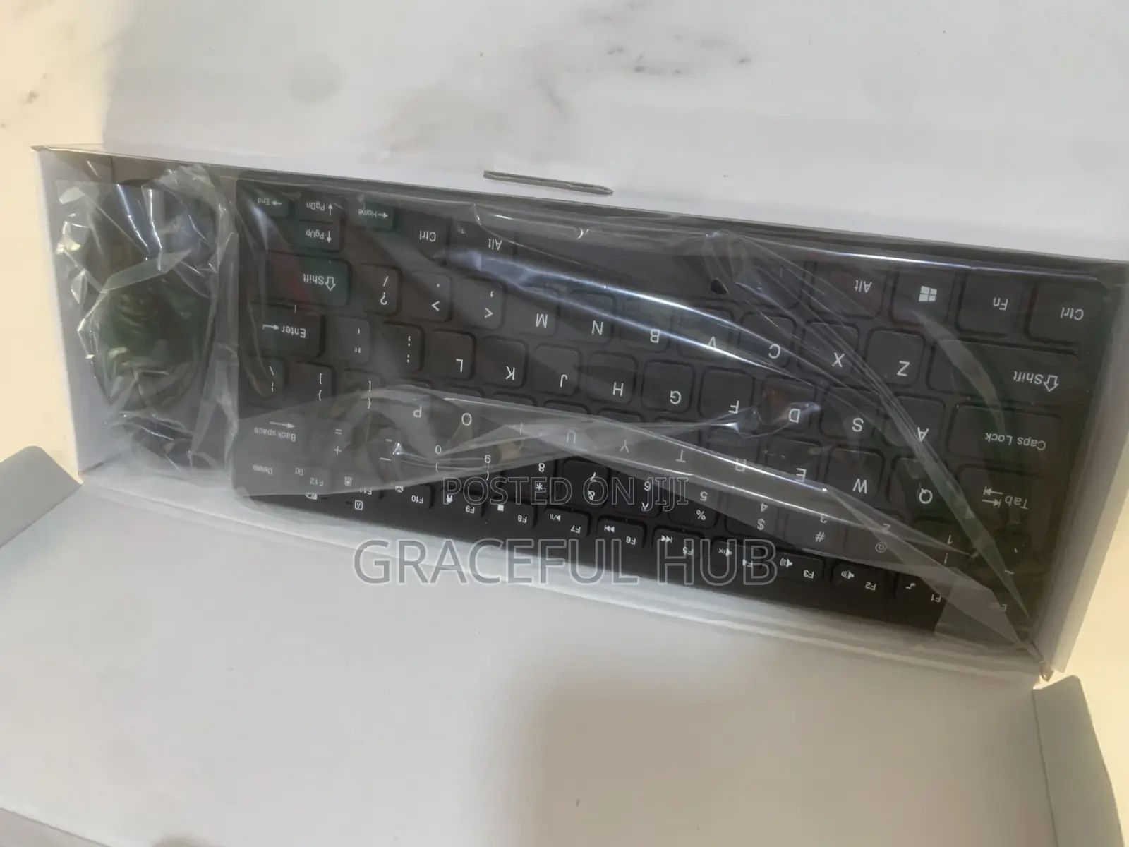 Mini Wireless Keyboard and Mouse