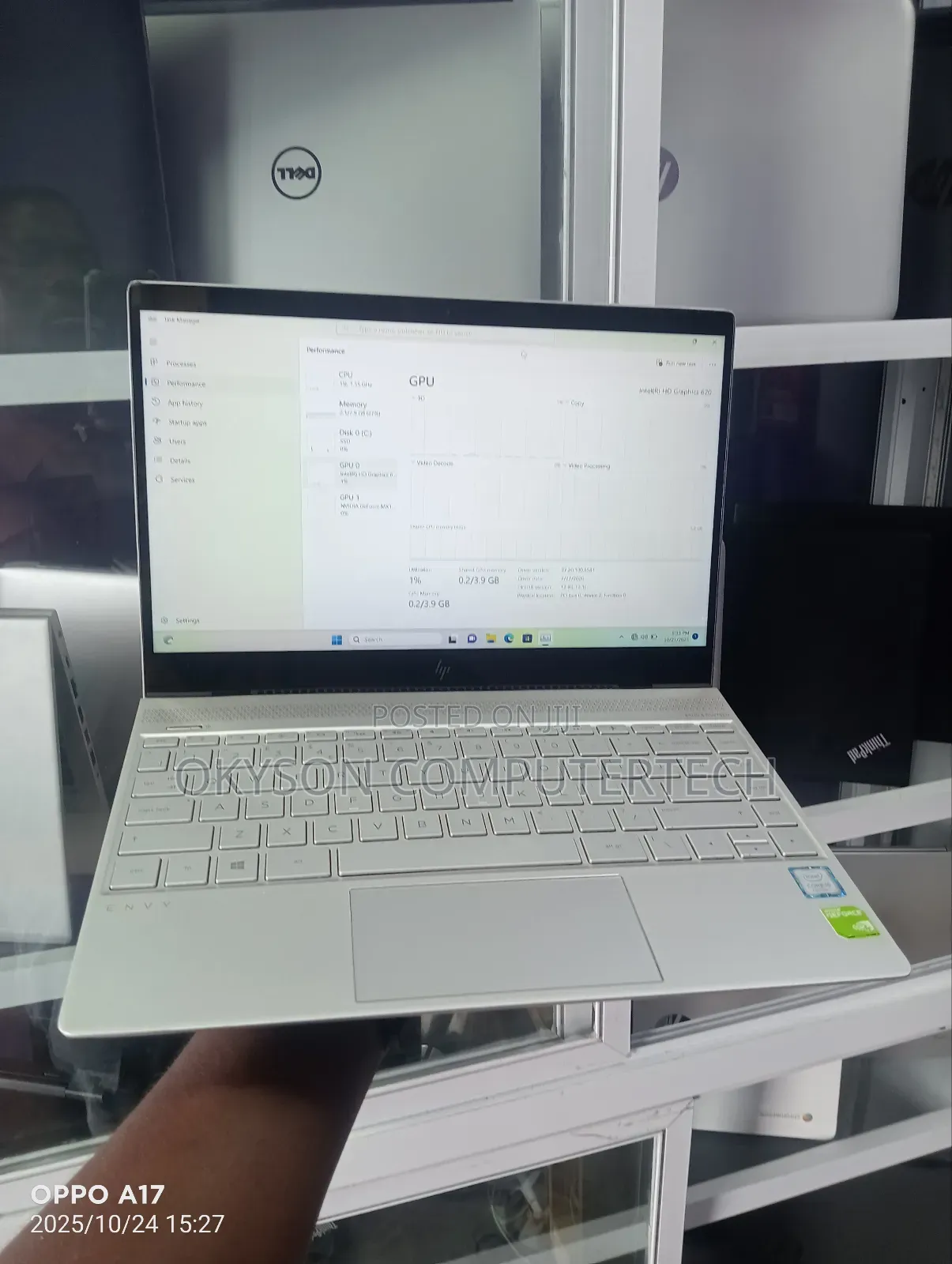 Laptop HP Envy 13 8GB Intel Core I5 SSD 350GB