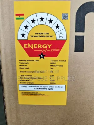 Merit 7kg Washing Machine/Top Load