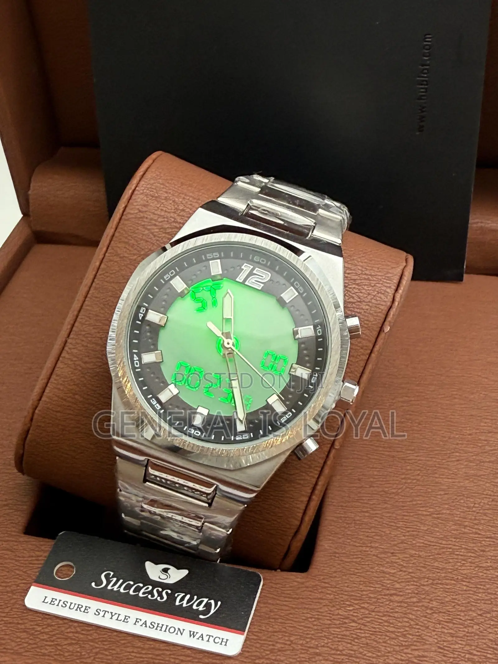 Success Way Digital And Analog Men’S Stainless Watch