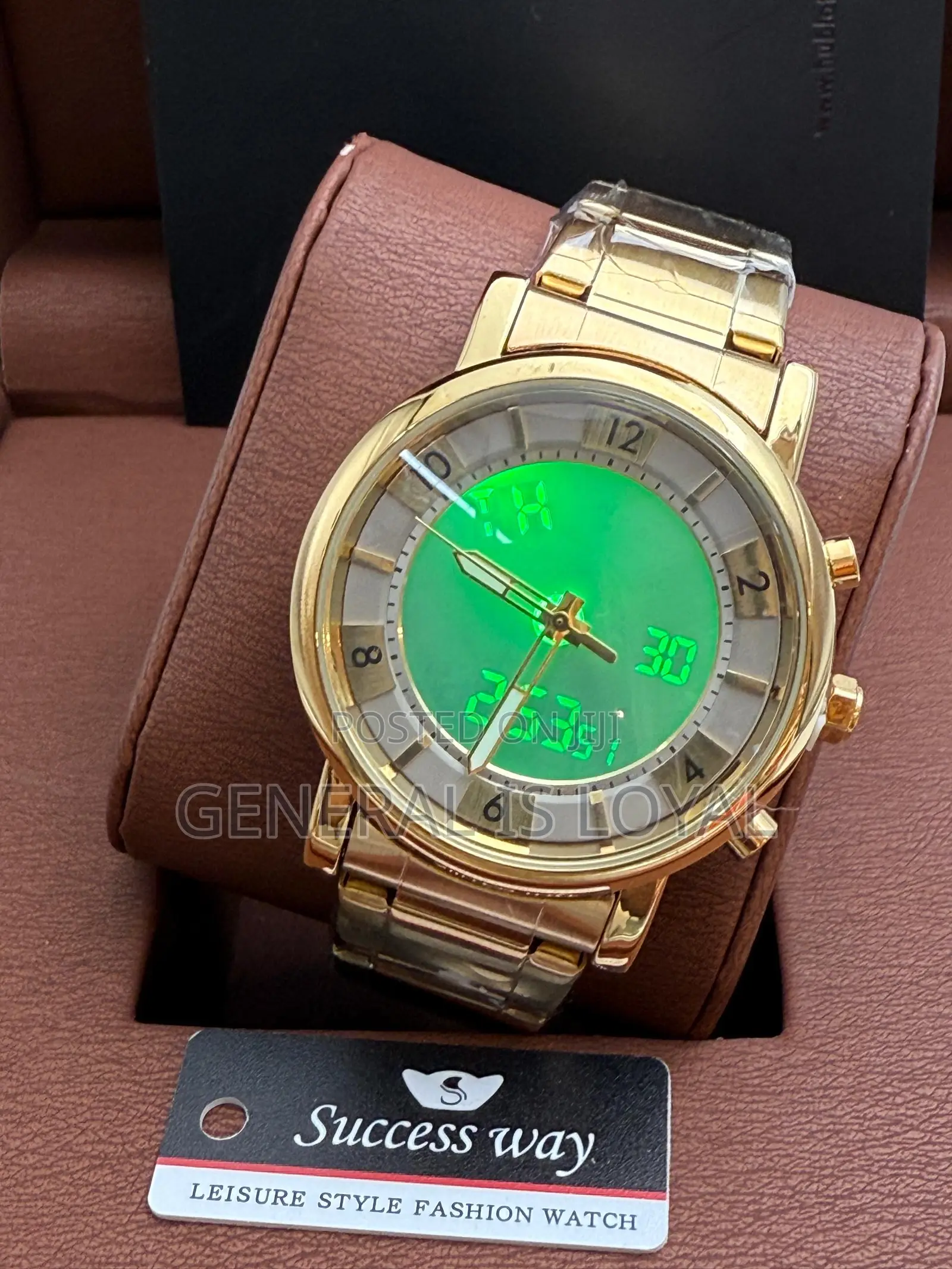 Success Way Digital And Analog Men’S Stainless Watch