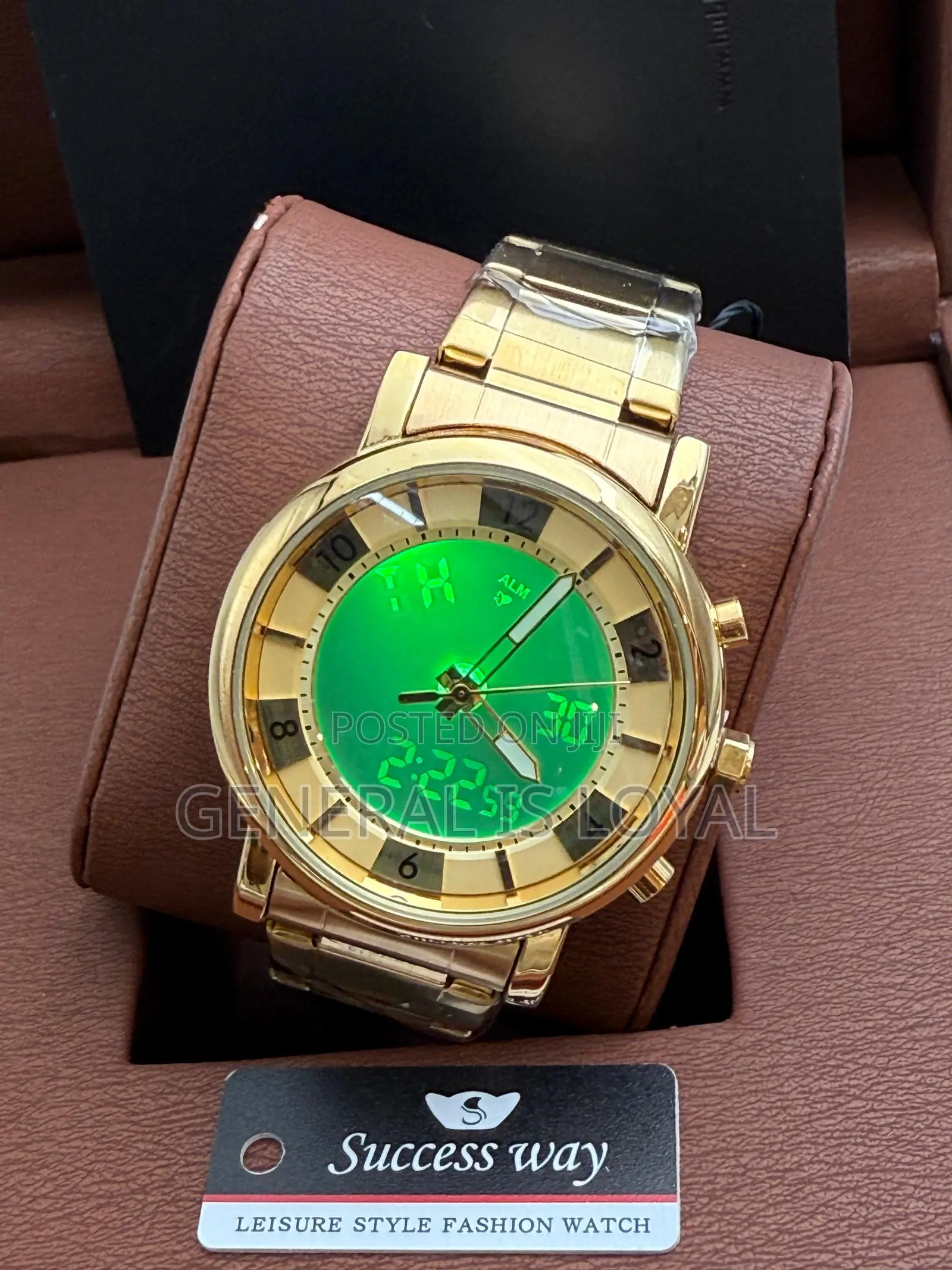Success Way Digital And Analog Men’S Stainless Watch