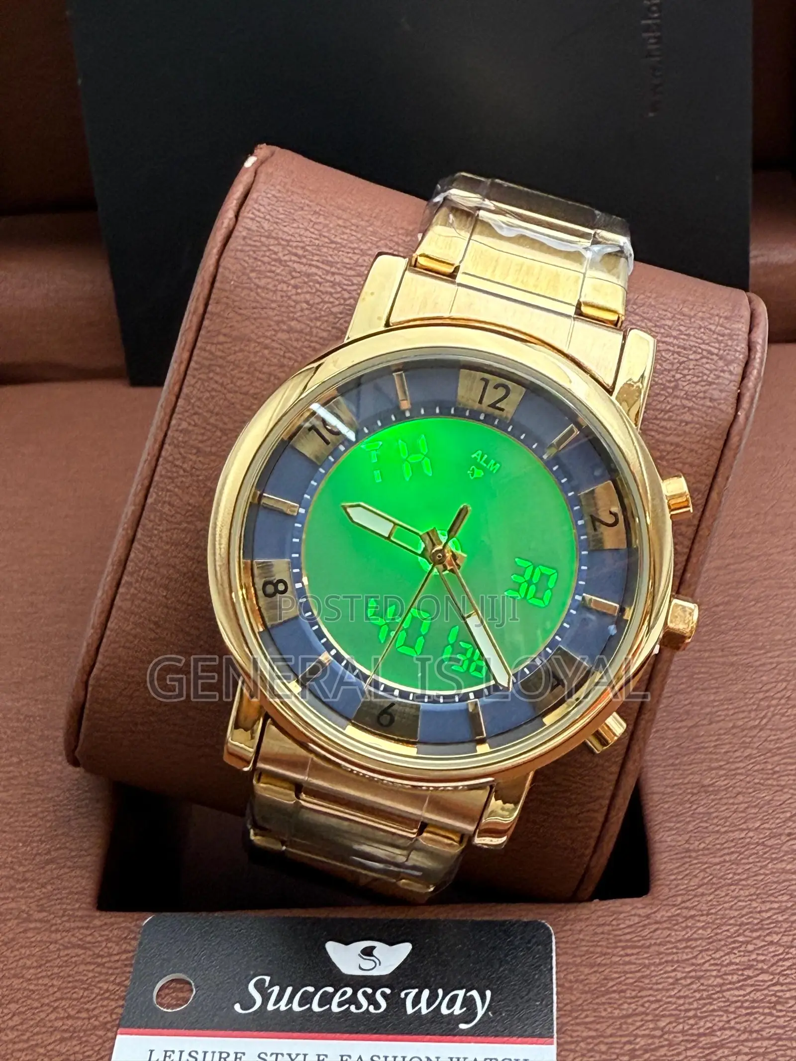 Success Way Digital And Analog Men’S Stainless Watch