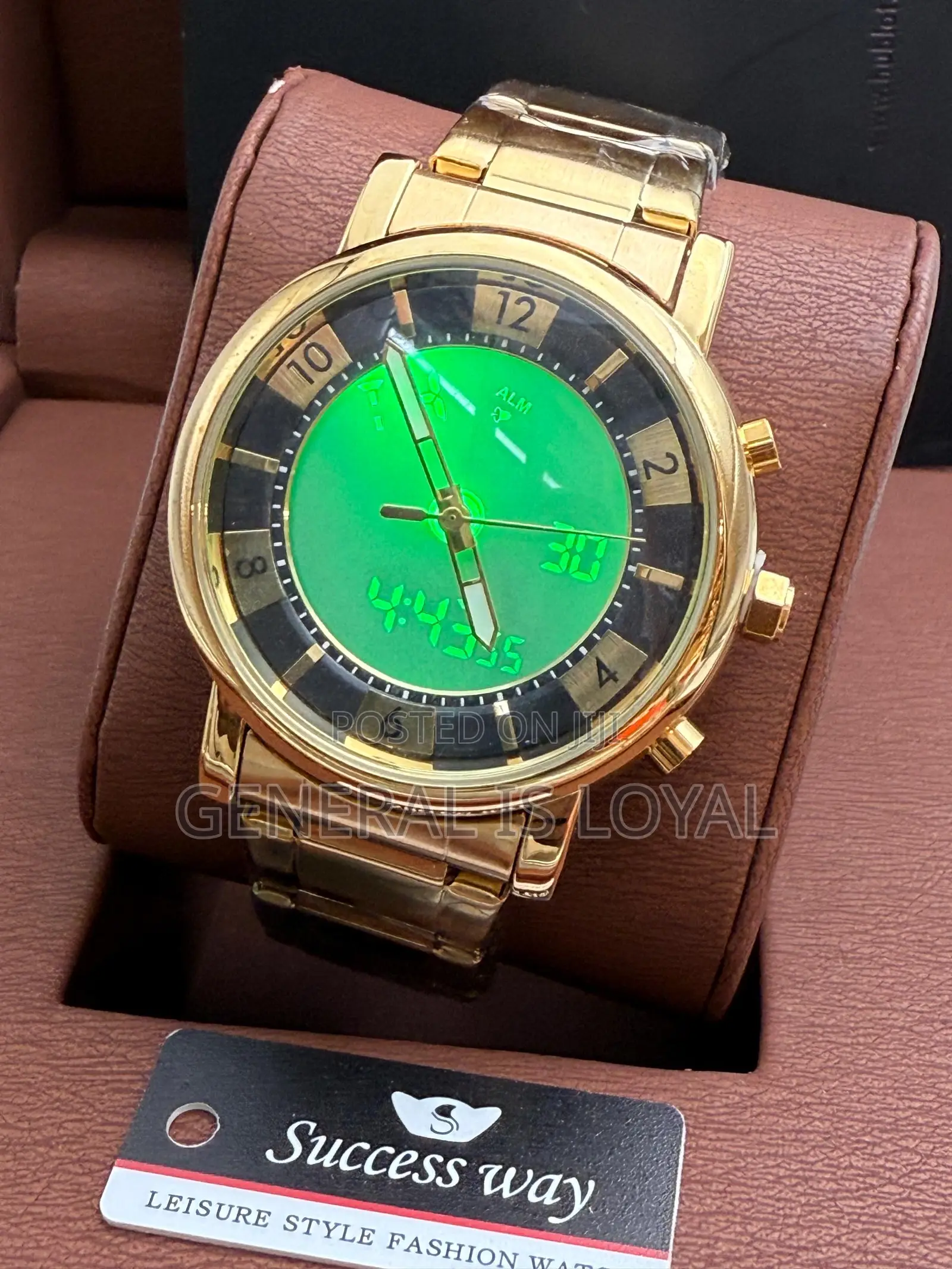 Success Way Digital And Analog Men’S Stainless Watch