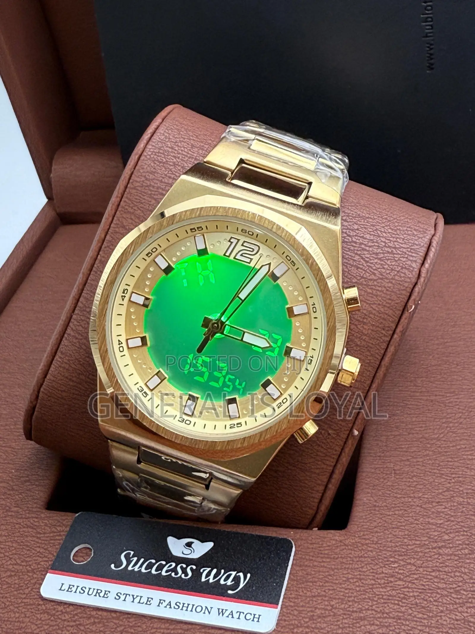 Success Way Digital And Analog Men’S Stainless Watch