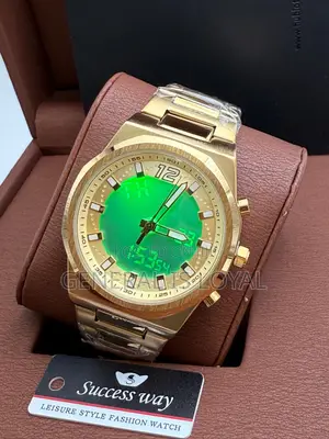Success Way Digital And Analog Men’S Stainless Watch