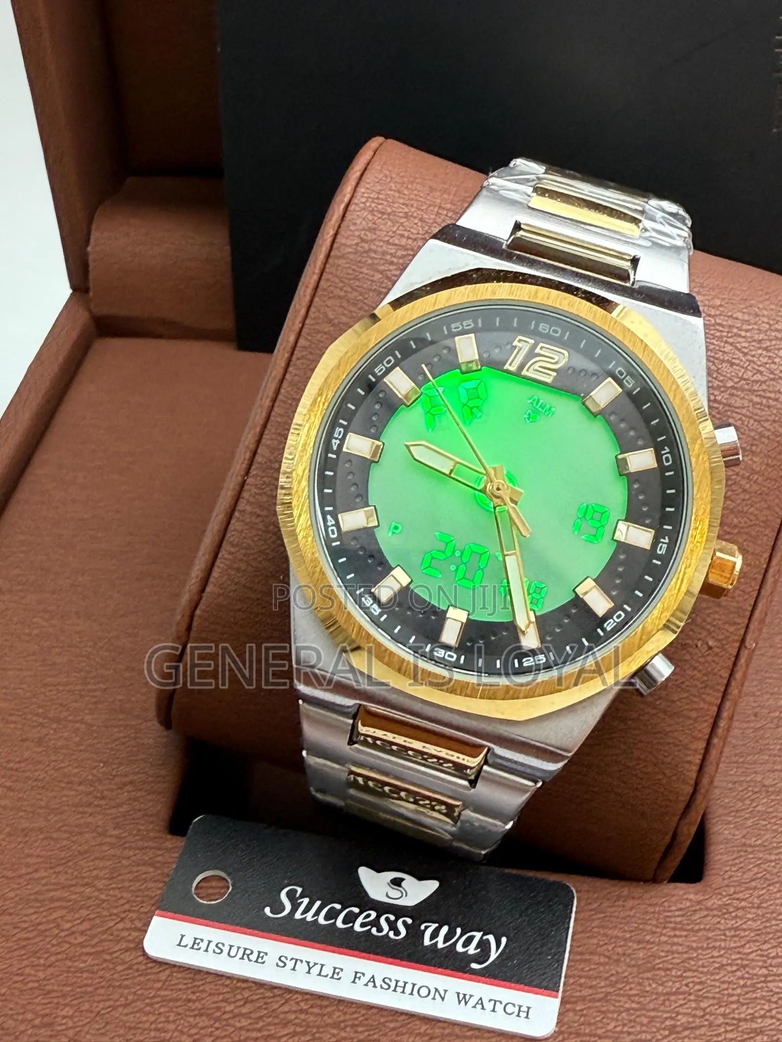 Success Way Digital And Analog Men’S Stainless Watch