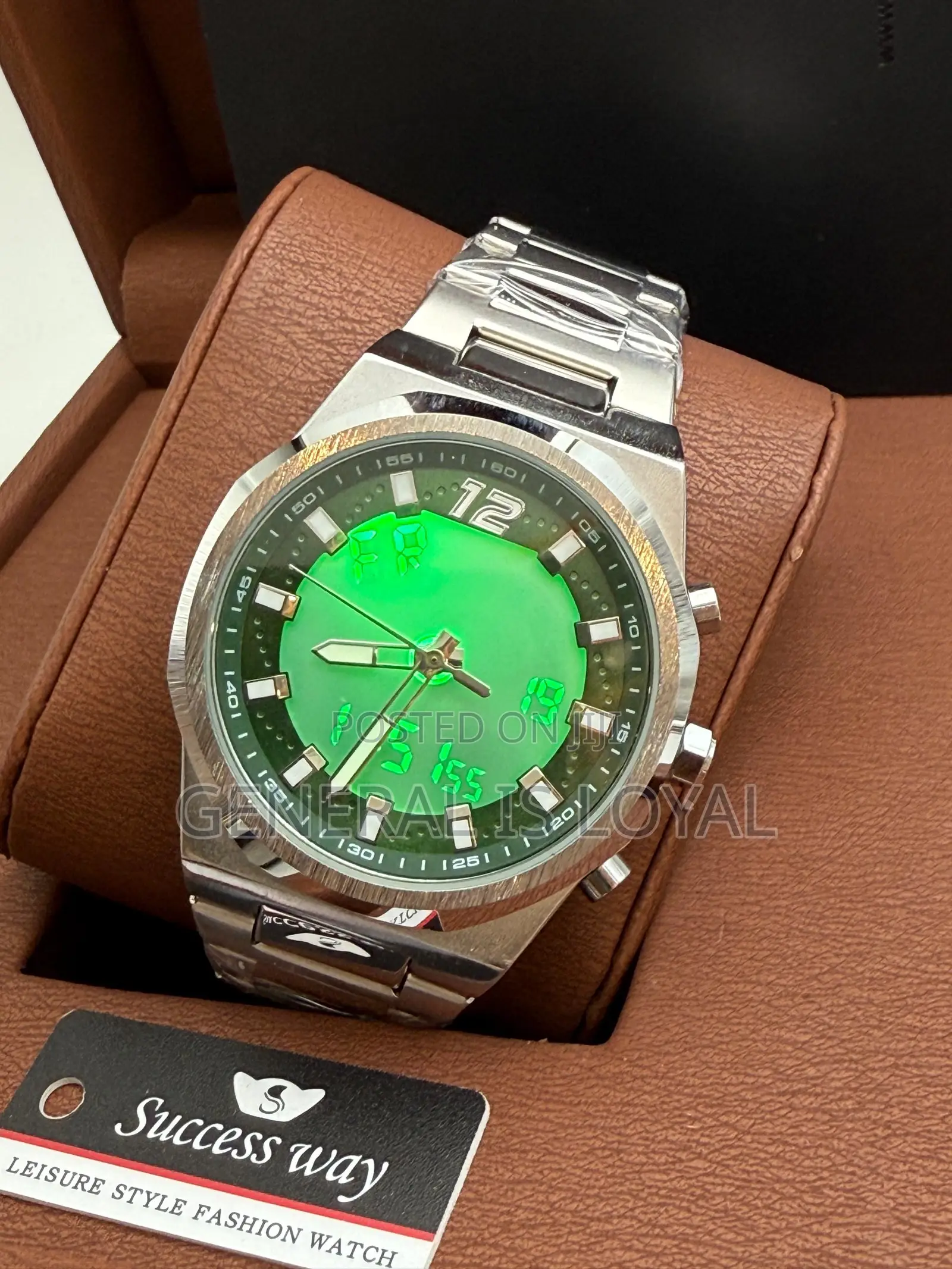 Success Way Digital And Analog Men’S Stainless Watch