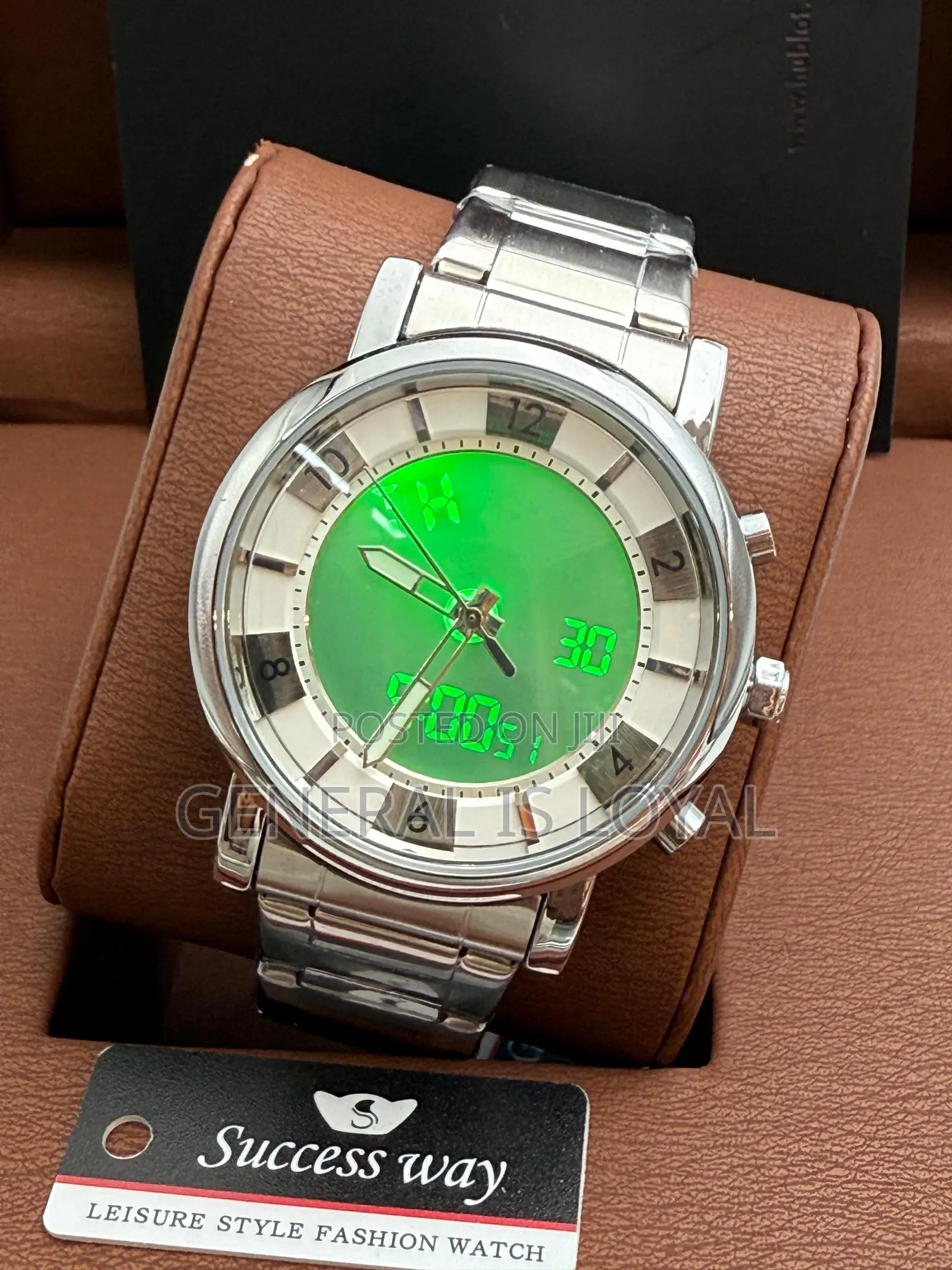 Success Way Digital And Analog Men’S Stainless Watch