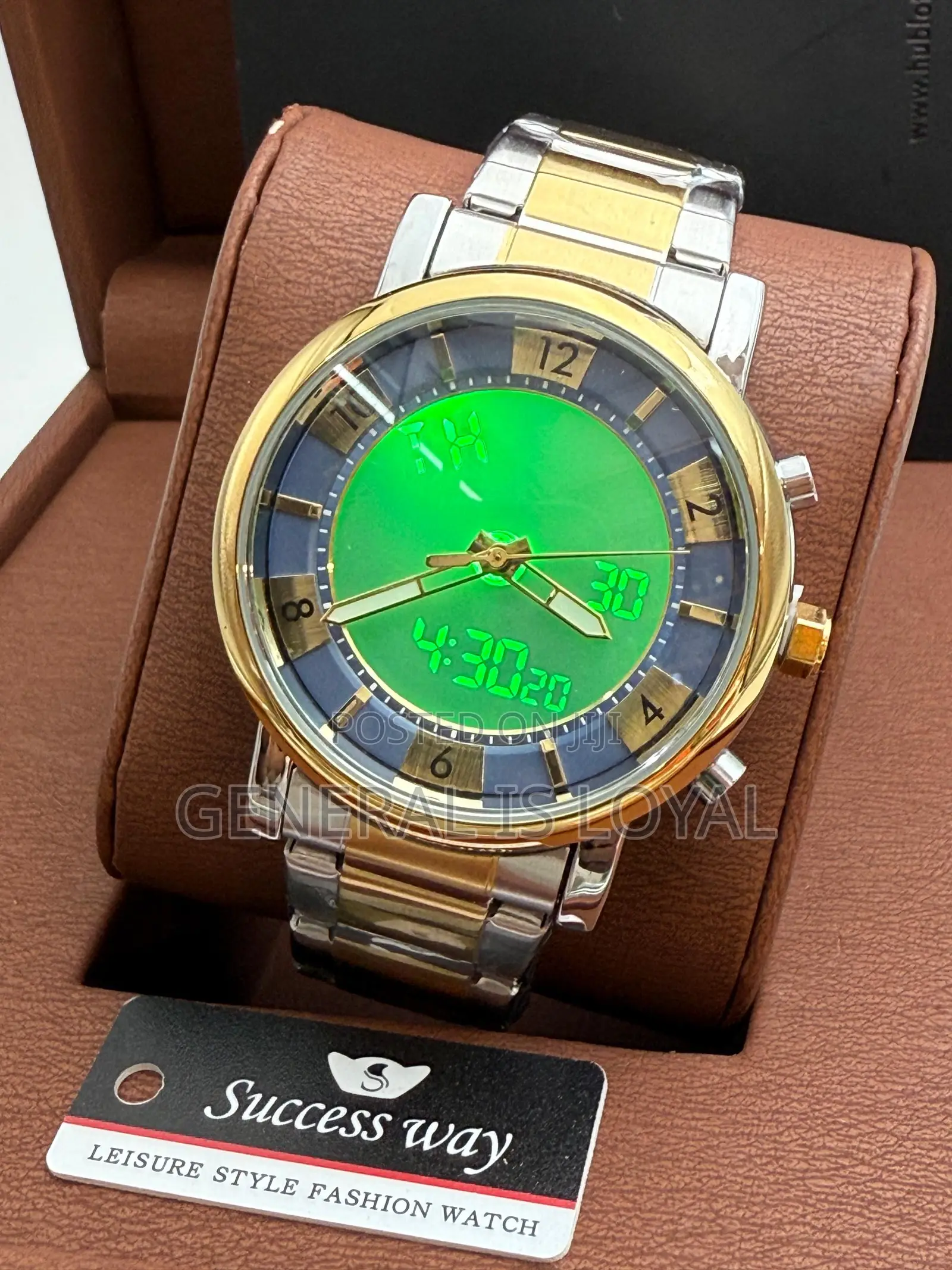 Success Way Digital And Analog Men’S Stainless Watch