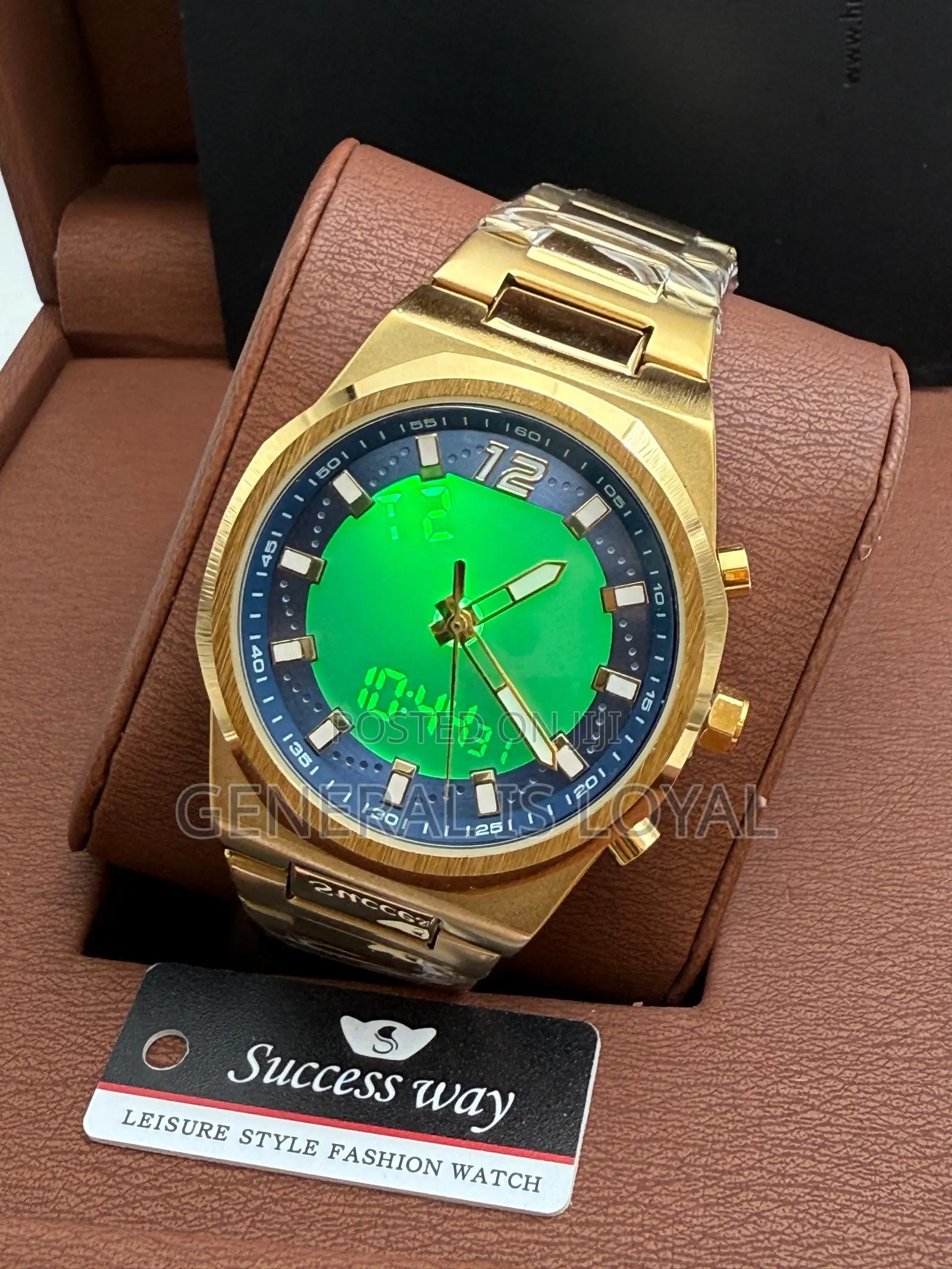 Success Way Digital And Analog Men’S Stainless Watch