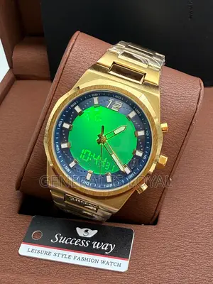 Success Way Digital And Analog Men’S Stainless Watch