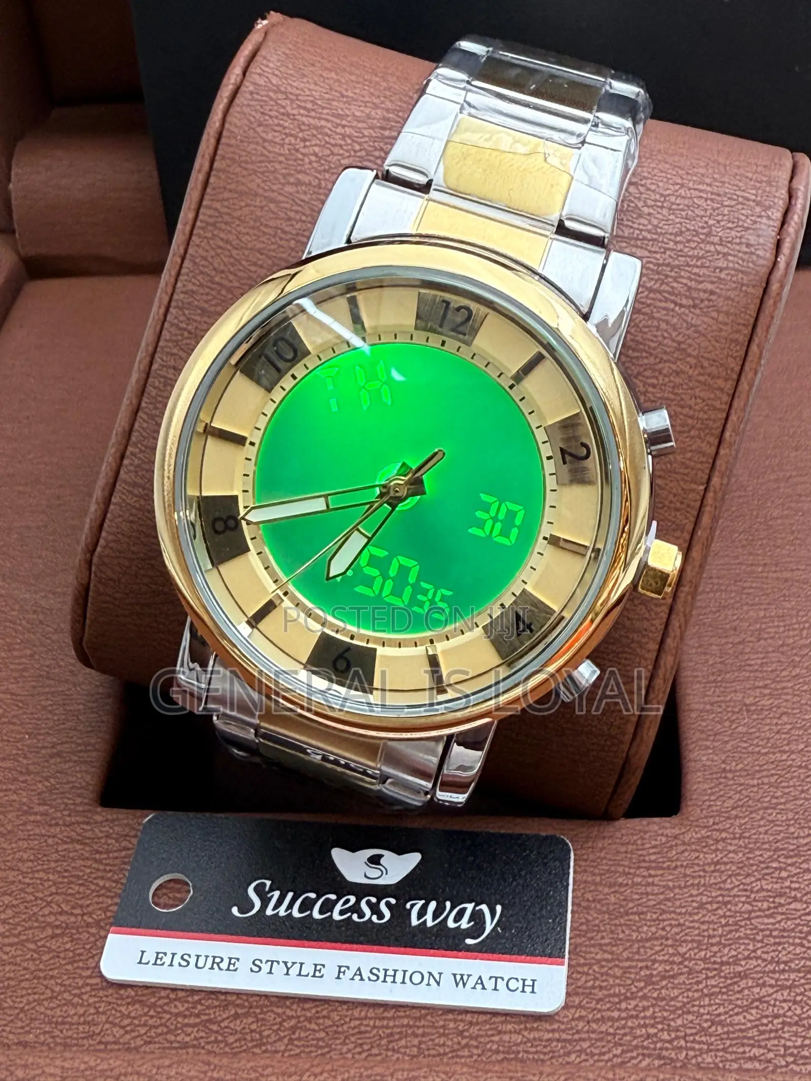 Success Way Digital And Analog Men’S Stainless Watch
