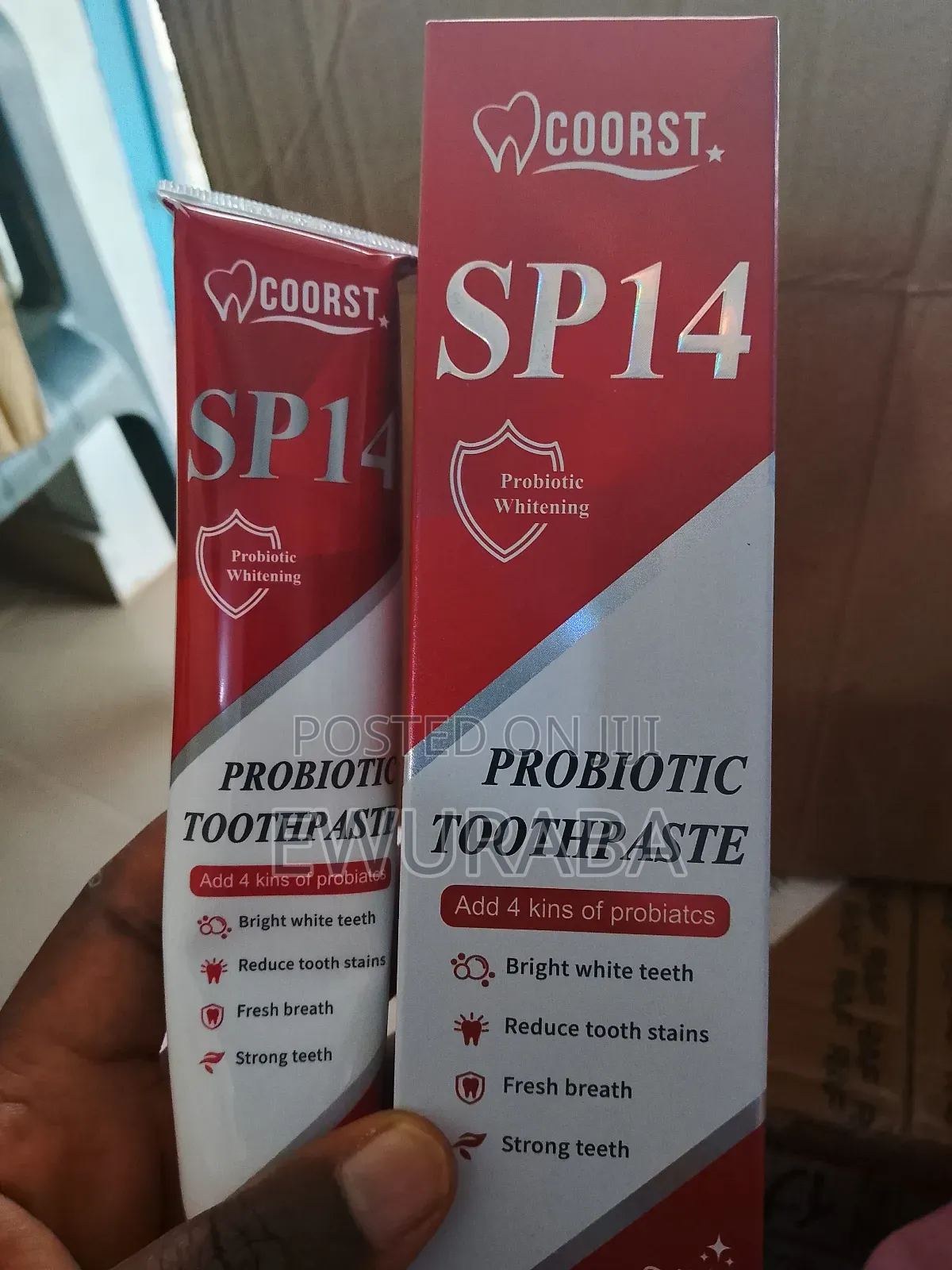 Sp 14 Probiotic Whitening Toothpaste