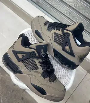 Jordan 4 Maniére " Rock Ore " Sneakers  In Different Colors , Swipe>>>