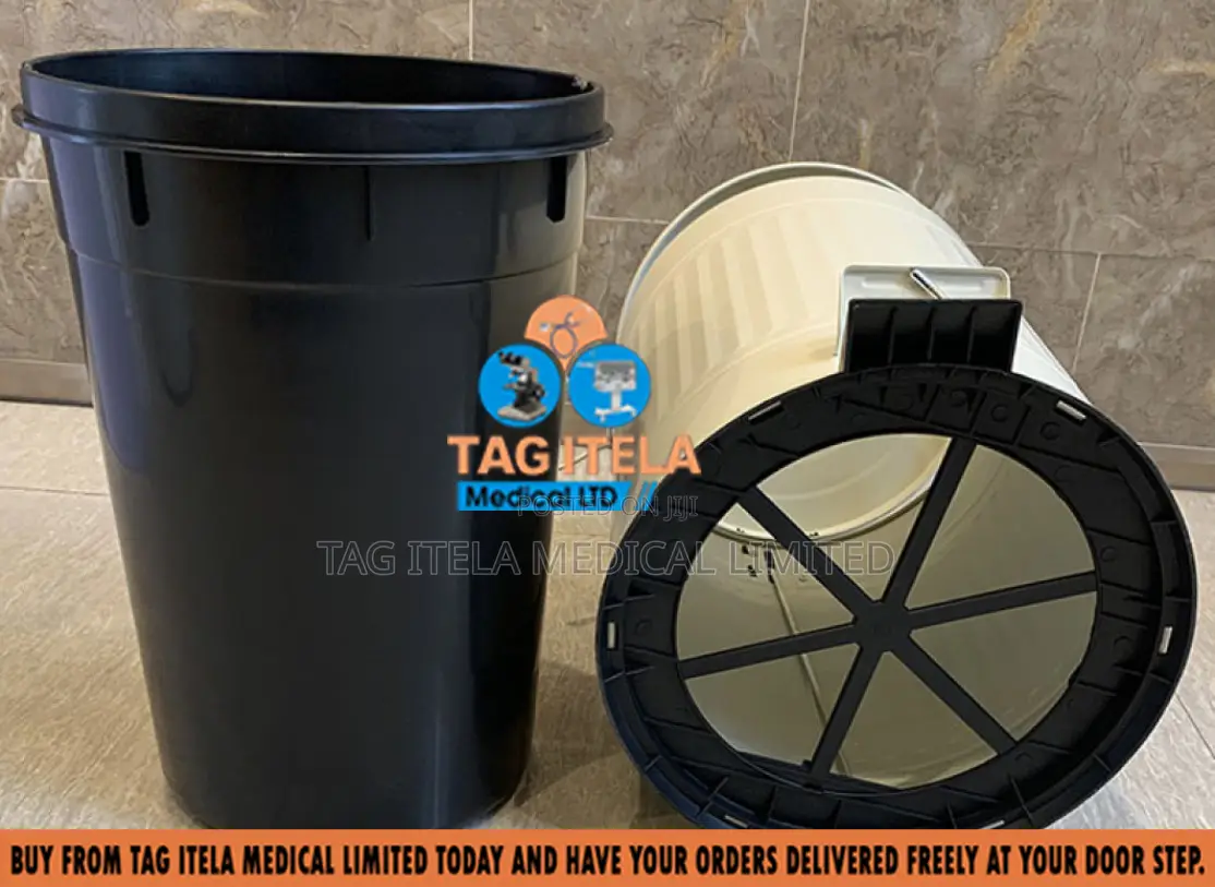 Pedal Dustbin (20ltrs Coated Steel)