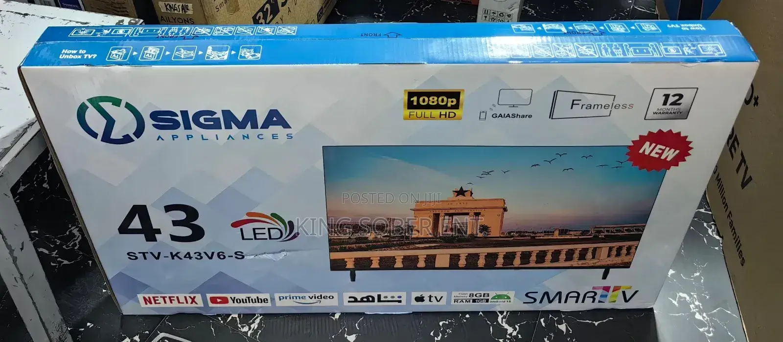 Sigma 43 Smart Television Ghc2190