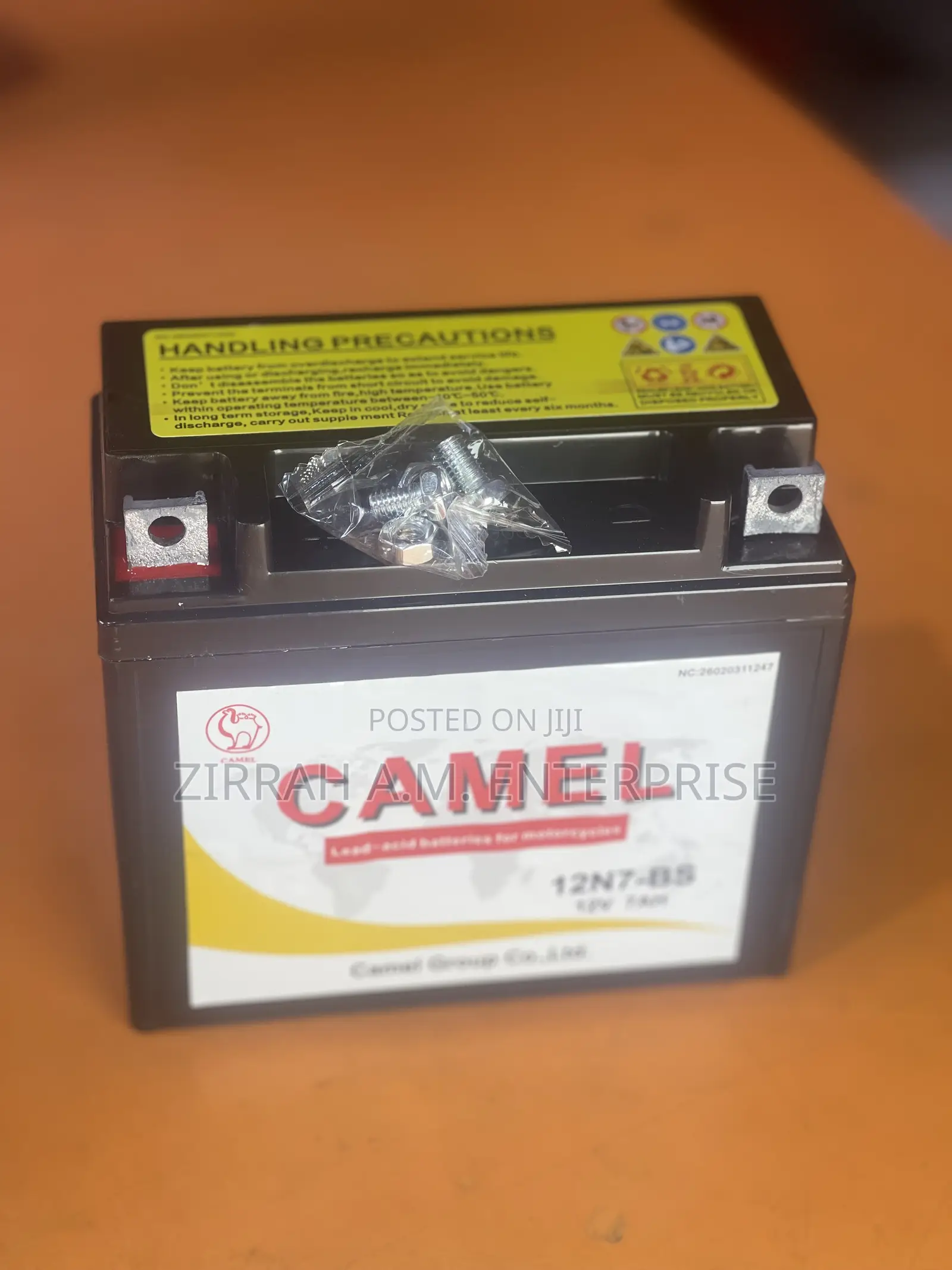 Motor Battery Camel 12n7ah Long