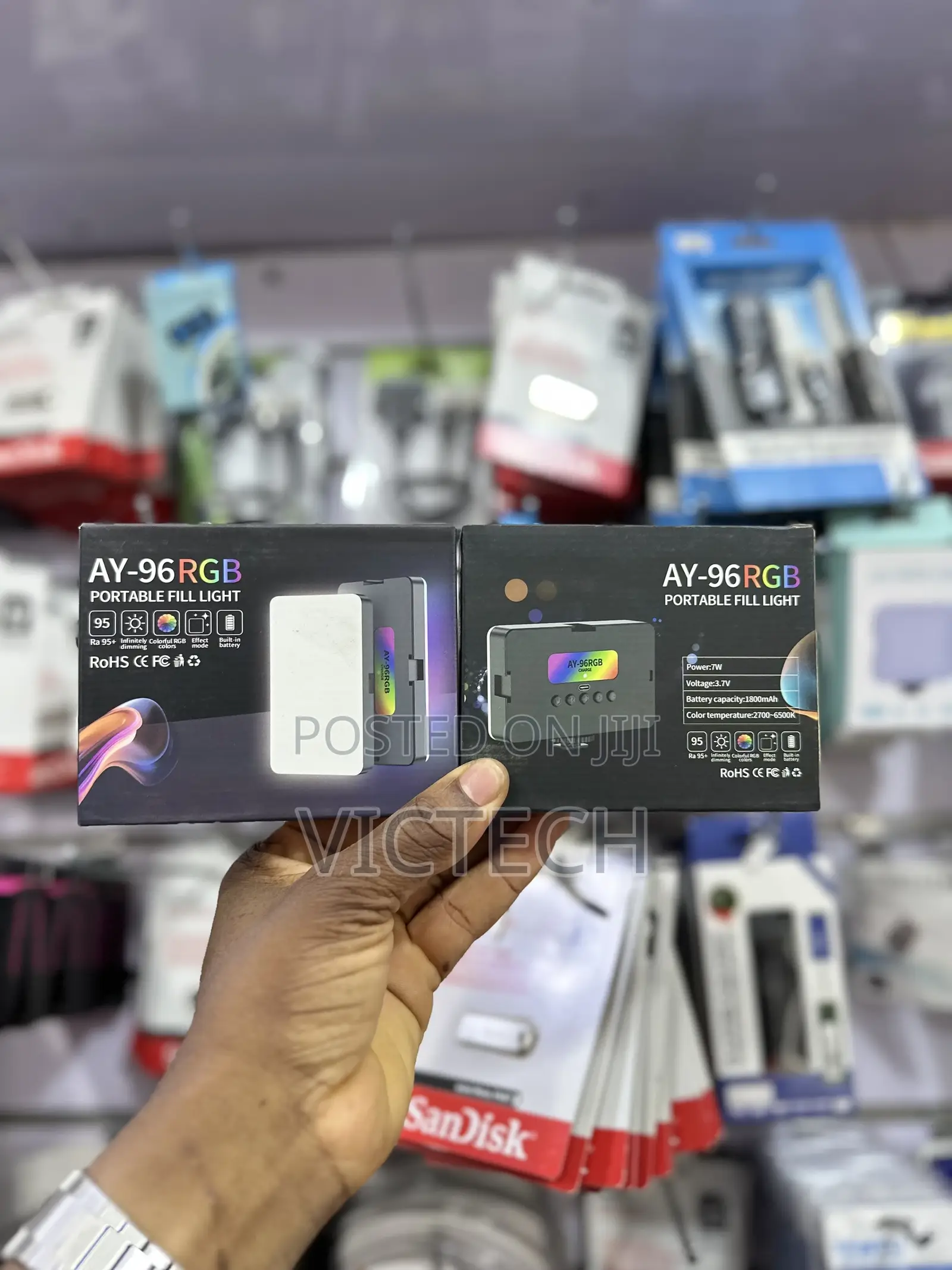 Ay-96 RGB Portable Light
