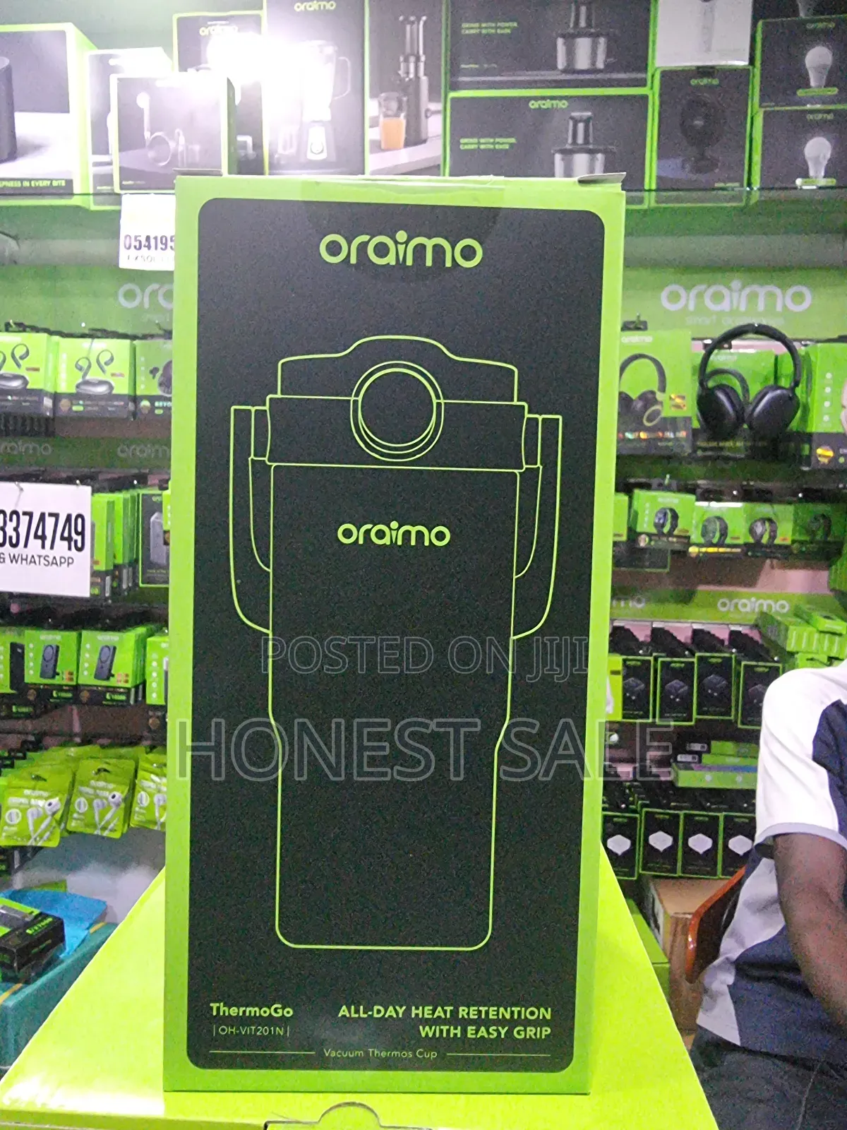 Oraimo Thermogo 750ml Stainless Steel Insulated Thermos