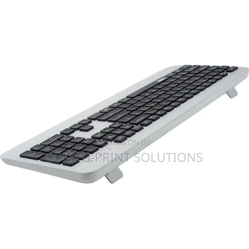 Uncaged Ergonomics Km1 Wireless Keyboard and Mouse (Gray)