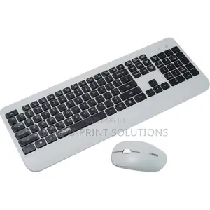 Uncaged Ergonomics Km1 Wireless Keyboard and Mouse (Gray)