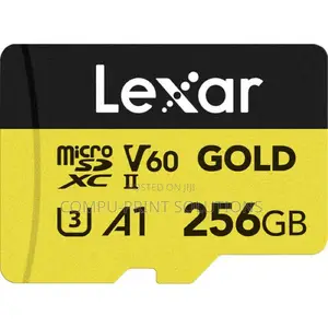 Lexar 256gb Professional Gold Uhs-ii Micro Sd Memory Card