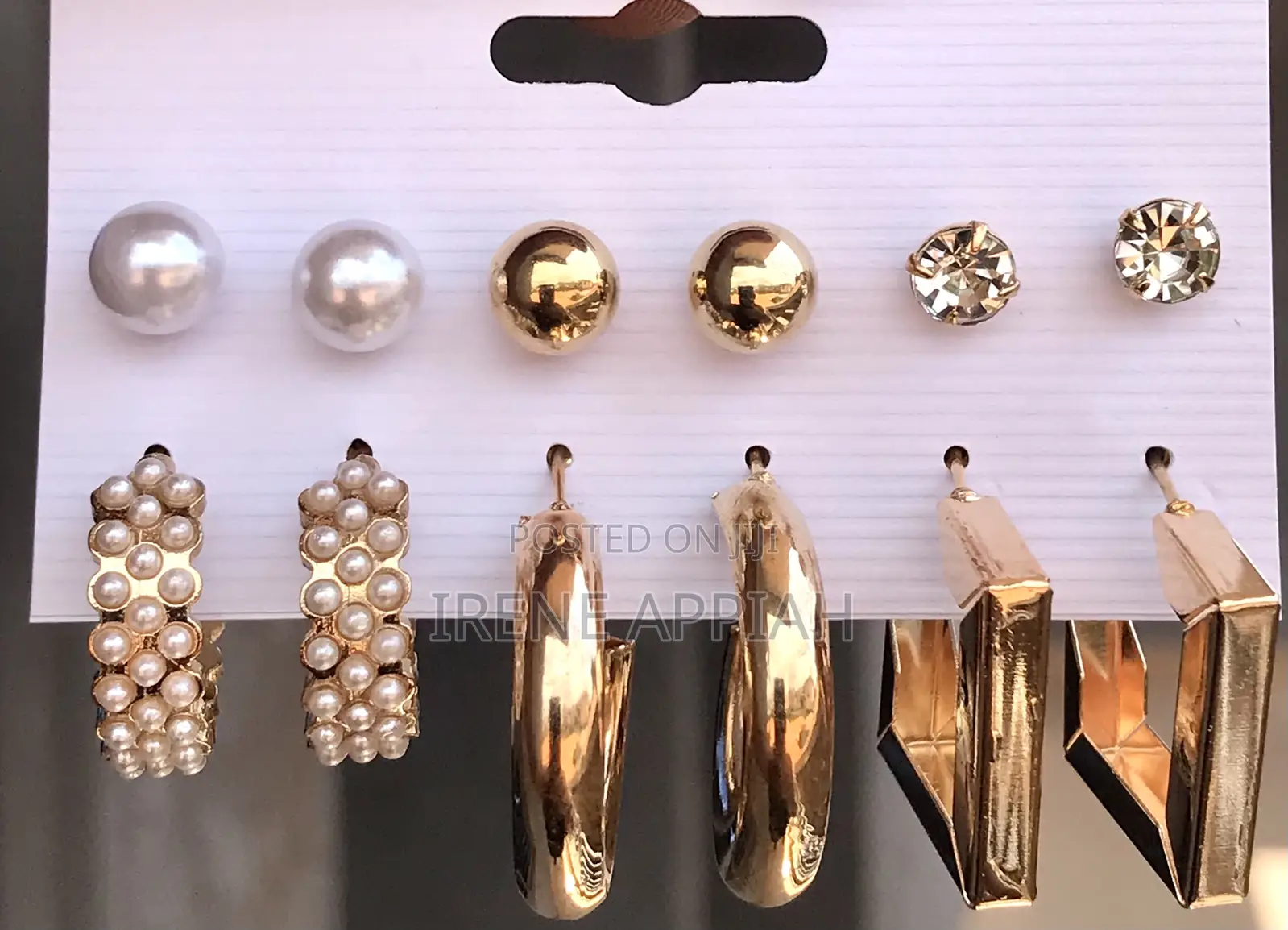 Six Pairs of Earrings Set