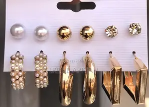 Six Pairs of Earrings Set